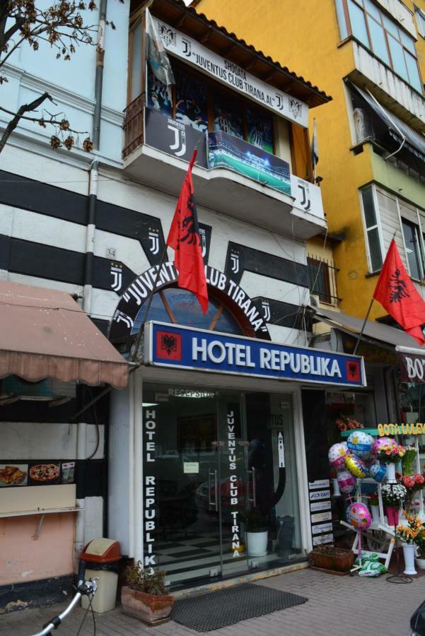טיראנה Hotel Republika מראה חיצוני תמונה